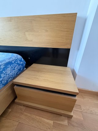 Base cama madera pino 180x150 cm