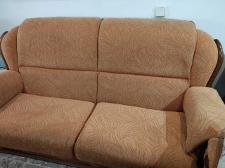 Sofá, sillones y mesa de centro