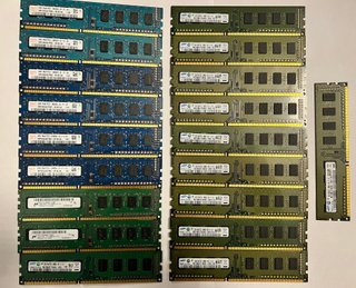 RAM DDR3 1GB 2GB 1066 1333 MHz – Lote o sueltos –