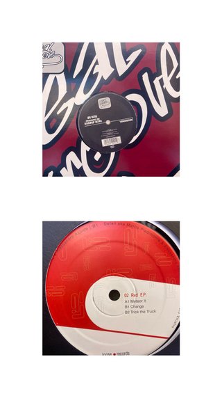 LOTE 10 VINILOS TECH HOUSE Estilo KARAKASIS WEHBBA