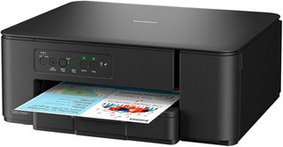 Stampante multifunzione Brother DCPJ1260W a getto d'inchiostro WiFi e WiFi Direct con connessione a dispositivi mobili, Nero
