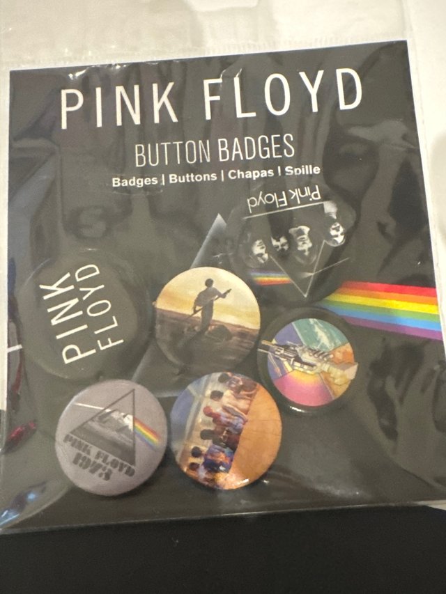 Pack Chapas/Pins Pink Floyd
