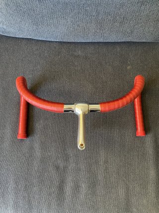 Manillar Bullhorn Aluminio Fixie 40cm