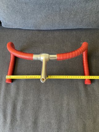 Manillar Bullhorn Aluminio Fixie 40cm
