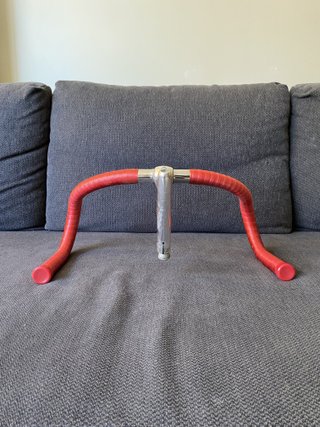 Manillar Bullhorn Aluminio Fixie 40cm