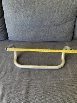 Manillar Bullhorn Aluminio Fixie 40cm