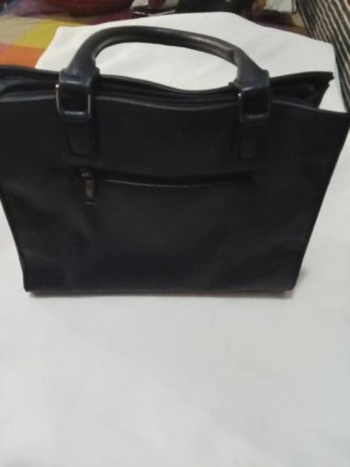 Bolso Negro/Azul