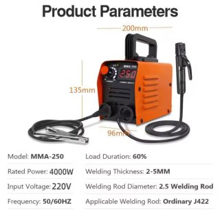 Soldador Inversor MMA-250