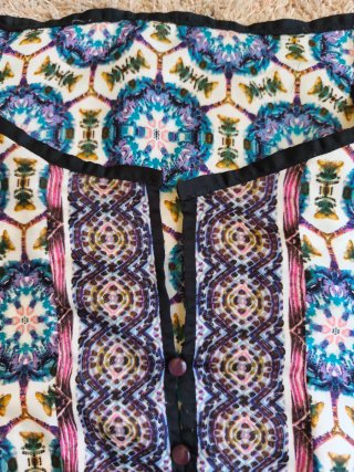 Vestido artesanal talla 50