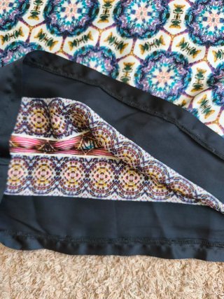 Vestido artesanal talla 50