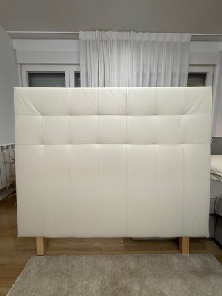 Cabecero Polipiel Blanco Ikea Borgann