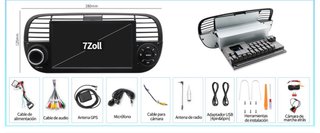 NUEVO! (160€) Radio Android13 Fiat 500 (2007-2015)