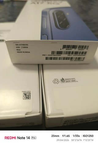 4 Samsung Galaxy A17 5G Azules Precintados