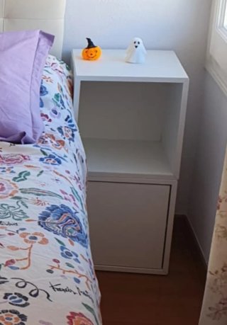 2 mesitas EKET IKEA blancas