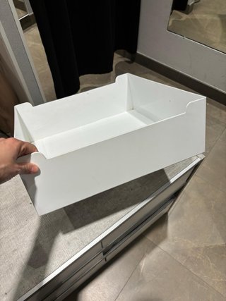 Mueble organizador 6 cajones blancos