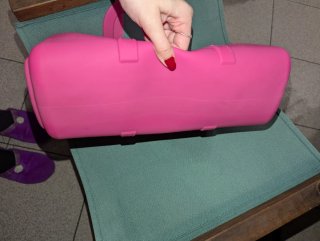 Borsa Carpisa Gomma Fucsia