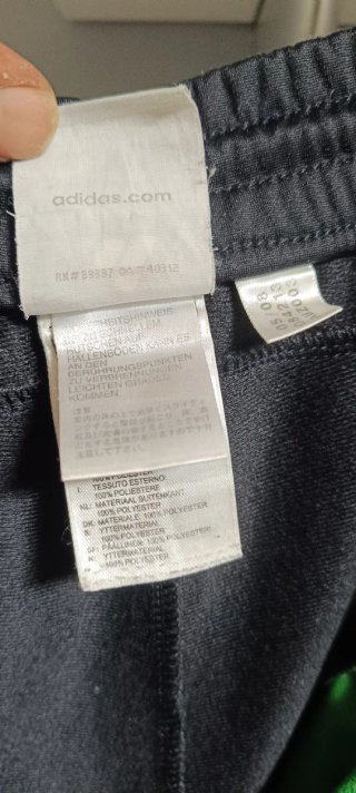 Pantalón Adidas Negro Talla L