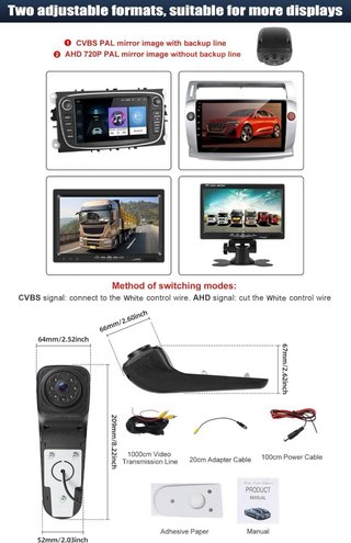 NUEVO! (50€) Cámara Visión Trasera VW CRAFTER 2017