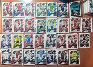 Lote +1900 cartas match attax Topps