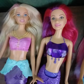 3 Bonecas Sereia Barbie