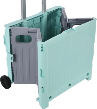 Carrito de Compras Plegable con Ruedas