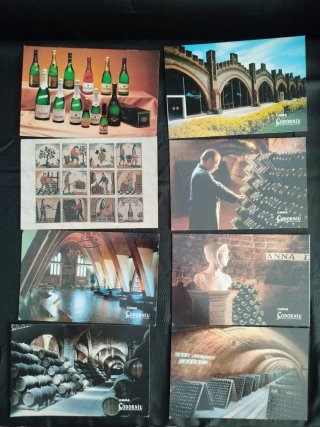 Lote 8 Postales Cavas Codorníu