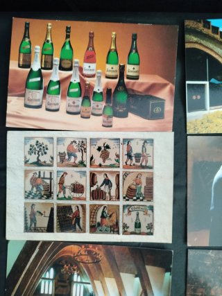 Lote 8 Postales Cavas Codorníu