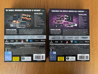 BATMAN + BATMAN RETURNS 4K blu-ray UCE