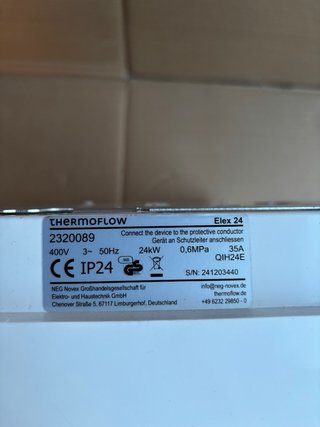 Thermoflow Elex 24 Calentador Agua