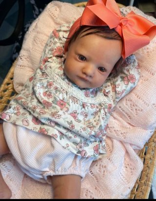 Muñeca Reborn Vinilo y Tela