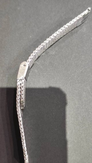 Correa Milanesa Seiko 20mm Plata