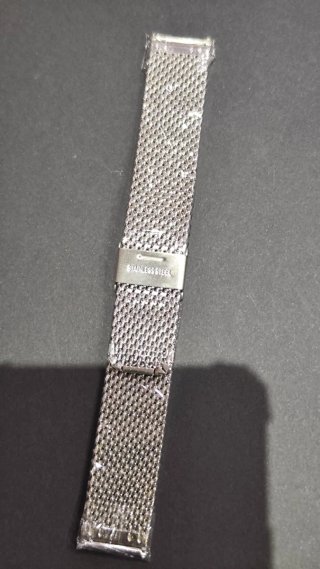 Correa Milanesa Seiko 20mm Plata