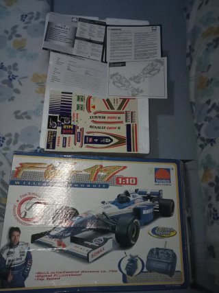 Coche radiocontrol Williams Renault FW-19 1:10