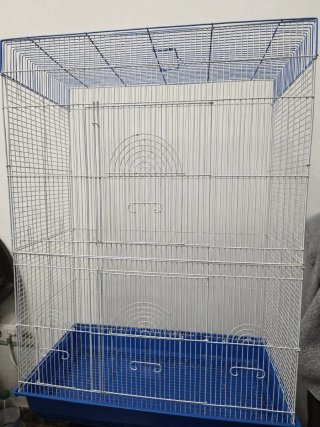 Jaula grande para aves, 2 puertas