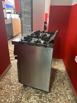 Cocina Industrial REPAGAS Gas Horno 2 Fuegos