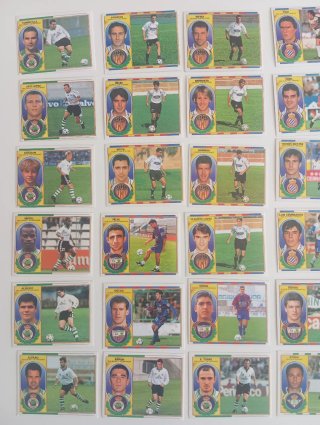 Lote 180 Cromos diferentes Liga Este 96/97