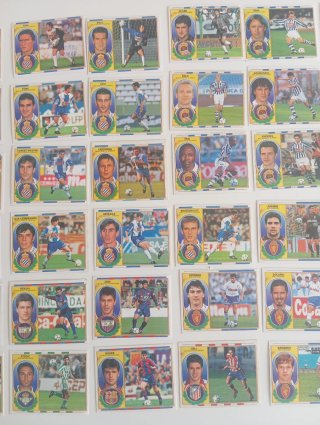 Lote 180 Cromos diferentes Liga Este 96/97