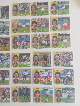 Lote 180 Cromos diferentes Liga Este 96/97