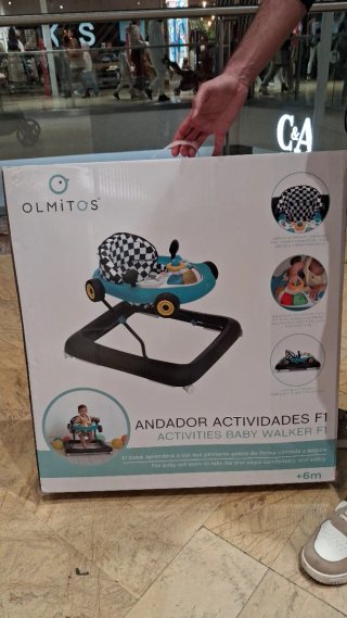 Taca taca bebé diseño coche Olmitos