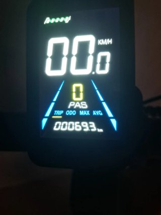 Bicicleta Eléctrica Fat Bike Negra Muy pocos kilóm