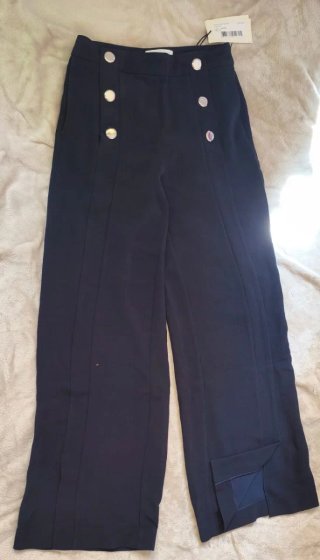 Pantalón ba&sh Falcon Wide-Leg Talla 36