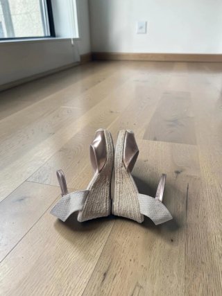 Sandalias Esparto Tulipano Doradas