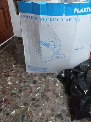 Andador Mickey Marino Plastimobil