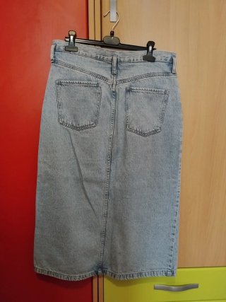 Falda vaquera Mango Talla 42