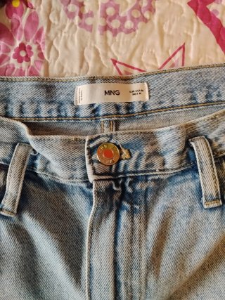 Falda vaquera Mango Talla 42