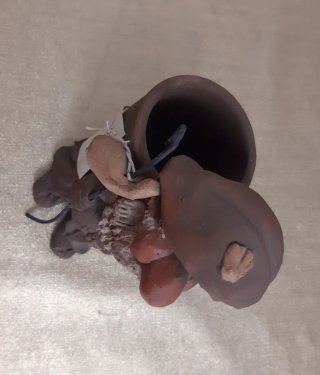 Figura Peregrino Cermica Artesanal Montesinos