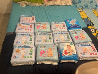 Pañales Chelino y Pipo Talla 5 y 6