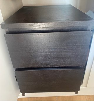 Mesita de noche Ikea 2 cajones