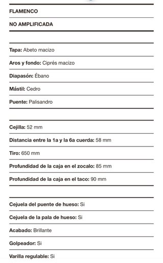 Guitarra Flamenca Primera CAMPS