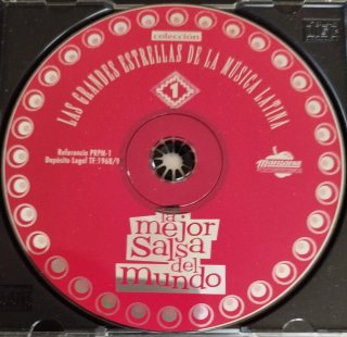 CD La Mejor Salsa del Mundo - Grandes Estrellas La